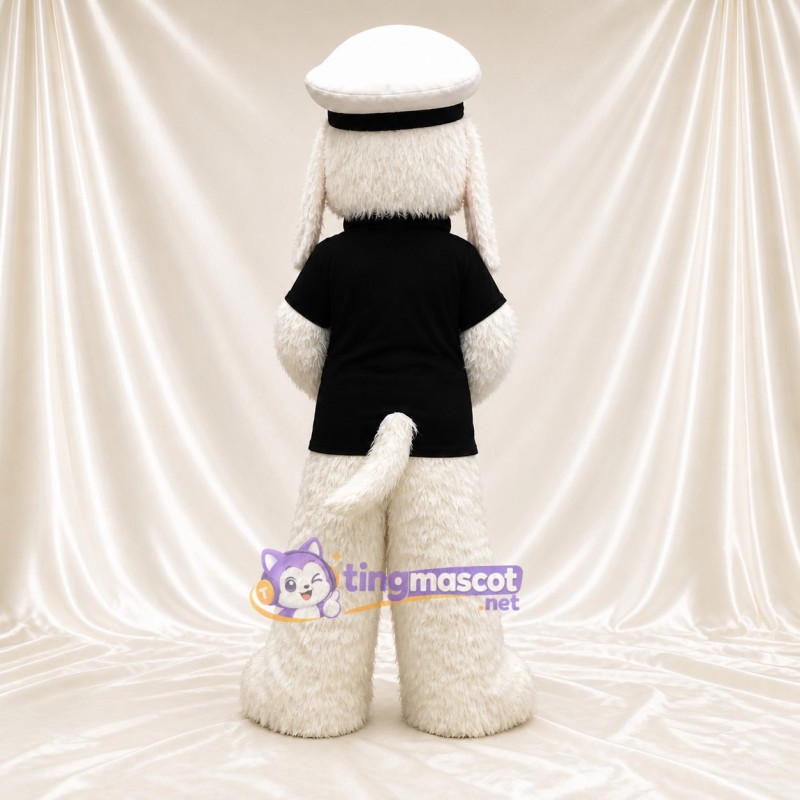 Sailor Dog Mascot Costume Full Body for Adults School Events