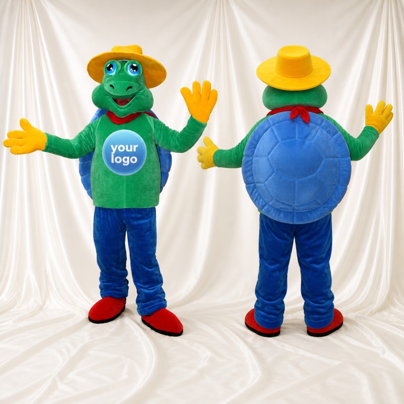 Ouvrier Tortue Costume de mascotte intégral pour adultes Promotions
