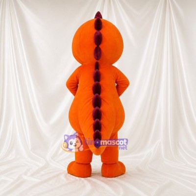 Construction Dinosaur Mascot Costume Full Body for Adults School Events