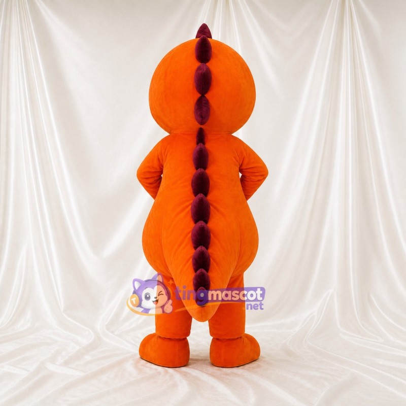 Construction Dinosaur Mascot Costume Full Body for Adults School Events