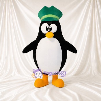 Bau Pinguin Maskottchenkostüm Ganzkörper für Erwachsene Schulveranstaltungen