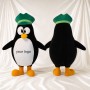Bau Pinguin Maskottchenkostüm Ganzkörper für Erwachsene Schulveranstaltungen