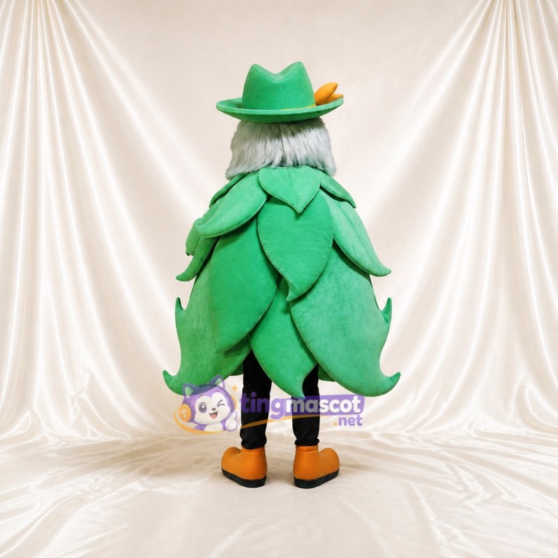 Leafy Forest Man Mascot Costume Full Body for Adults Outdoor Events