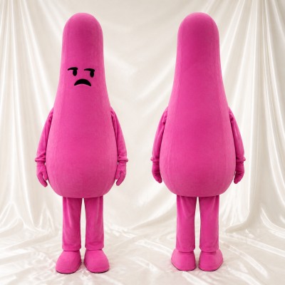 Angry Blob Mascot Costume Full Body for Adults Promotions