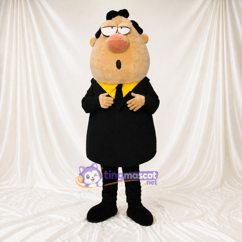 Formal Man Mascot Costume Full Body for Adults Promotions