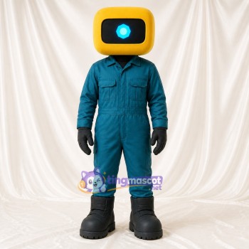 Ouvrier Robot Costume de mascotte intégral pour adultes Promotions