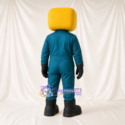 Robot Worker Mascot Costume Full Body for Adults Promotions