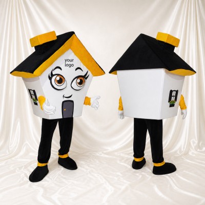 House Mascot Costume Full Body for Adults Promotions