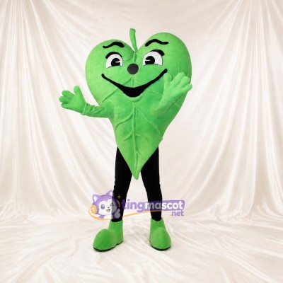 Leaf Character Mascot Costume Full Body for Adults Food Events