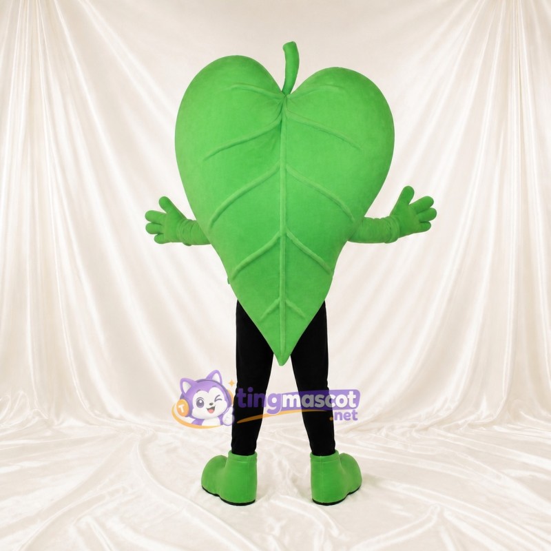Leaf Character Mascot Costume Full Body for Adults Food Events