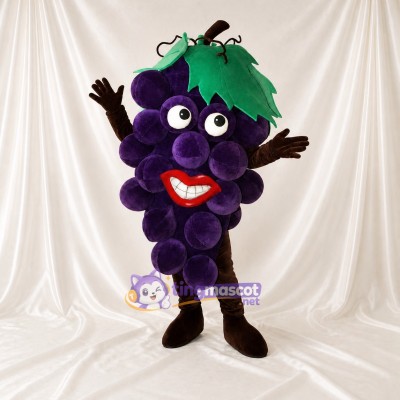 Grape Bunch Mascot Costume Full Body for Adults Food Events