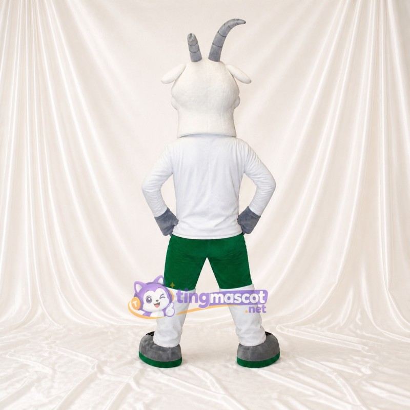 Goat Athlete Mascot Costume Full Body for Adults Sports Events