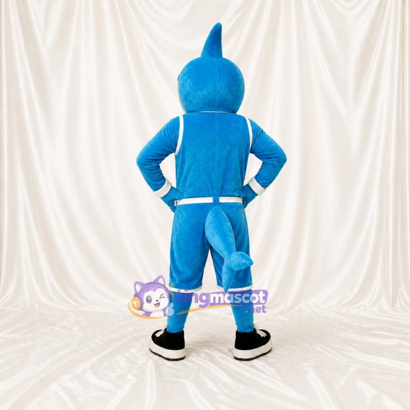 Athlète Requin en Uniforme d'Équipe Costume de mascotte intégral pour adultes Événements sportifs