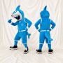 Athlète Requin en Uniforme d'Équipe Costume de mascotte intégral pour adultes Événements sportifs