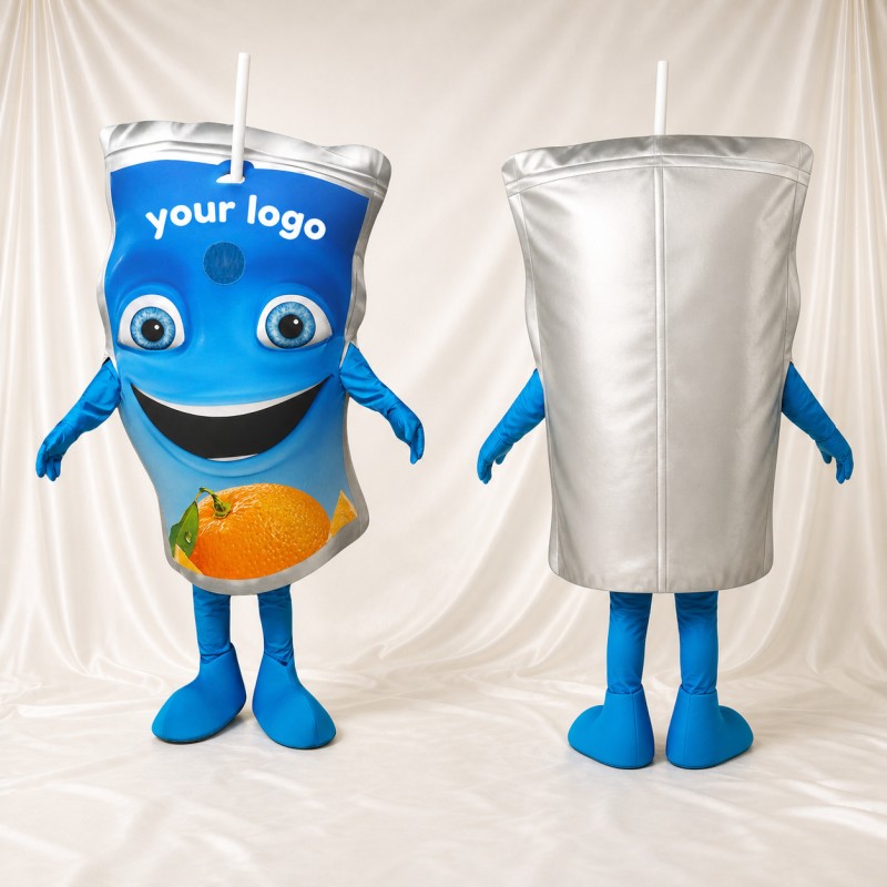 Drink Cup Mascot Costume Full Body for Adults Promotions