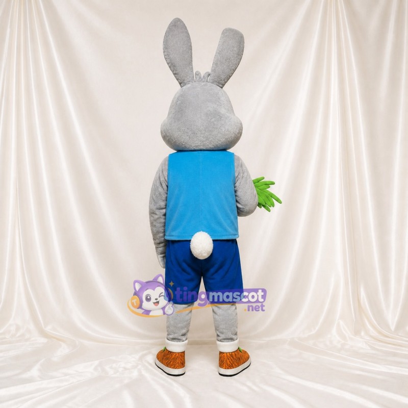 Rabbit Student Mascot Costume Full Body for Adults School Events