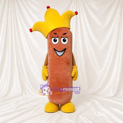 High Visibility Hot Dog Mascot Costume Full Body for Adults Food Events