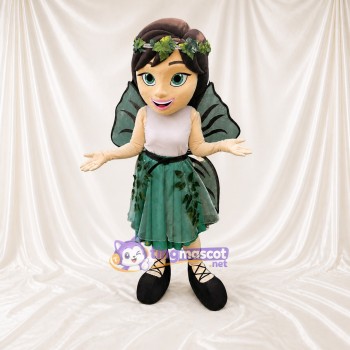 Femme Fée Costume de mascotte intégral pour adultes Événements scolaires