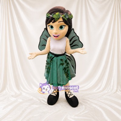 Fairy Woman Mascot Costume Full Body for Adults School Events