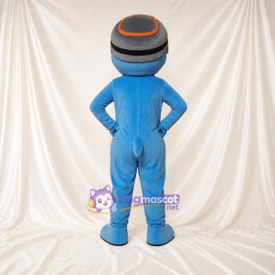 Athlète Casqué Costume de mascotte intégral pour adultes Événements sportifs