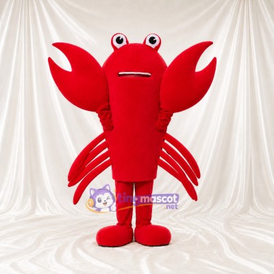 Lobster Mascot Costume Full Body for Adults School Events