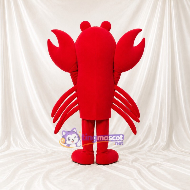 Lobster Mascot Costume Full Body for Adults School Events
