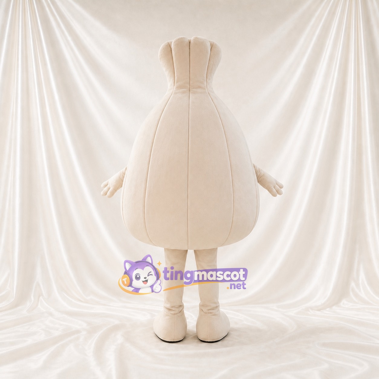 Ail Haute Visibilité Costume de mascotte intégral pour adultes Événements gastronomiques