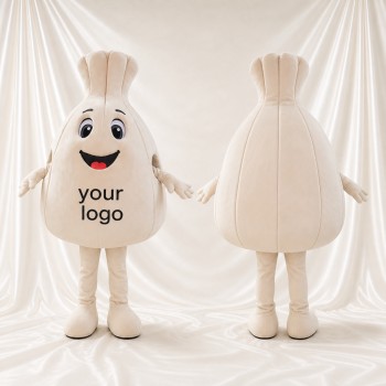 Ail Haute Visibilité Costume de mascotte intégral pour adultes Événements gastronomiques