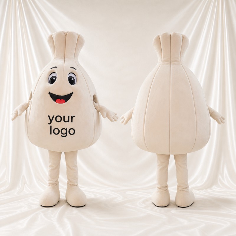 Ail Haute Visibilité Costume de mascotte intégral pour adultes Événements gastronomiques