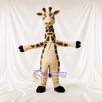 Giraffe Mascot Costume Full Body for Adults School Events