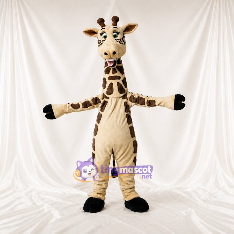 Giraffe Mascot Costume Full Body for Adults School Events
