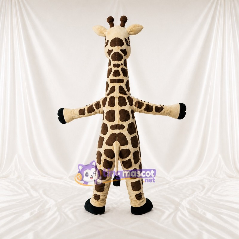 Giraffe Mascot Costume Full Body for Adults School Events
