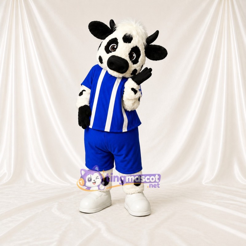 Athlète Vache Costume de mascotte intégral pour adultes Événements sportifs