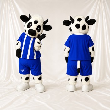 Athlète Vache Costume de mascotte intégral pour adultes Événements sportifs