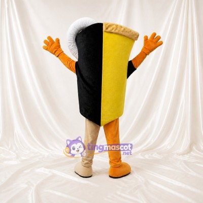 High Visibility Pizza Slice Mascot Costume Full Body for Adults Food Events