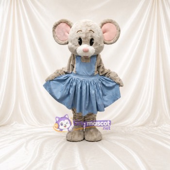 Mouse Ballerina Mascot Costume Full Body for Adults Sports Events