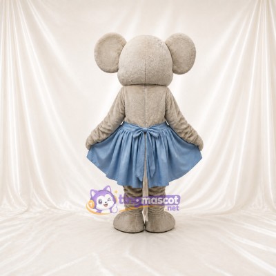 Mouse Ballerina Mascot Costume Full Body for Adults Sports Events