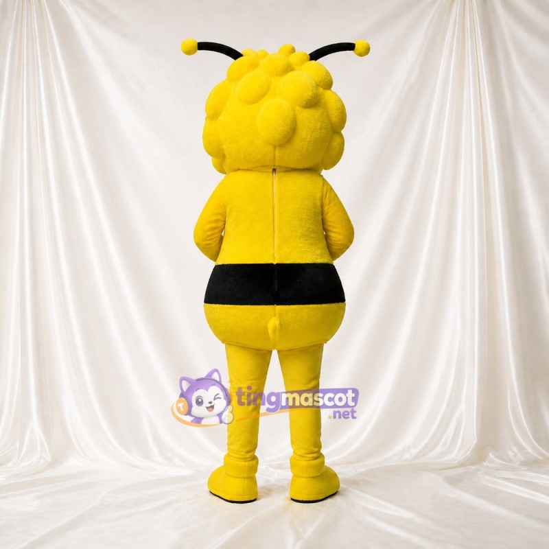 Abeille de construction Costume de mascotte intégral pour adultes Événements scolaires