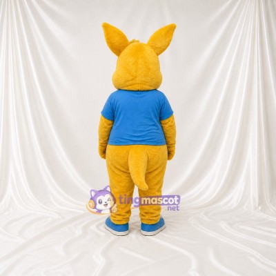 Kangaroo Athlete Mascot Costume Full Body for Adults Sports Events
