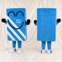 Affichage Rectangle Costume de mascotte intégral pour adultes Promotions