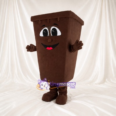Trash Bin Mascot Costume Full Body for Adults Promotions