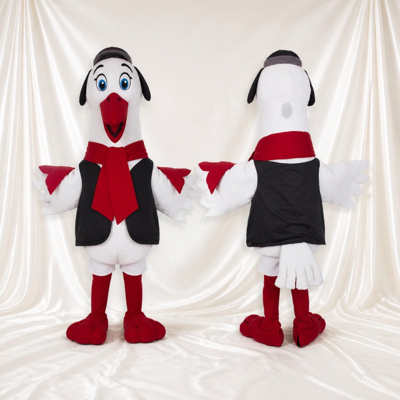 Bird Server Mascot Costume Full Body for Adults Promotions