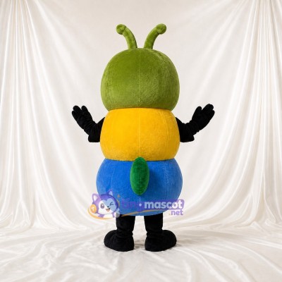 Caterpillar Mascot Costume Full Body for Adults School Events