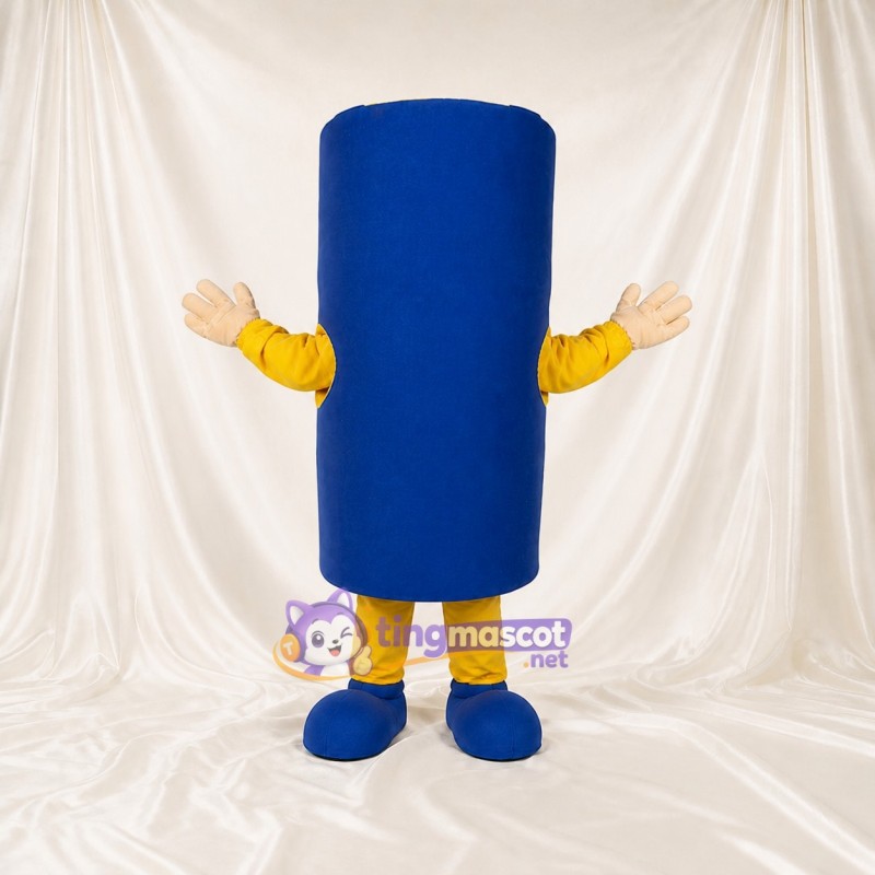 Cylindre Costume de mascotte intégral pour adultes Promotions