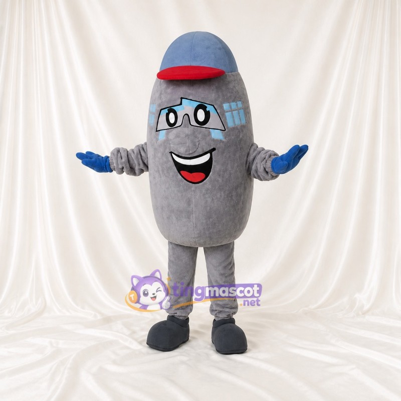 Capsule Superhero Mascot Costume Full Body for Adults Promotions