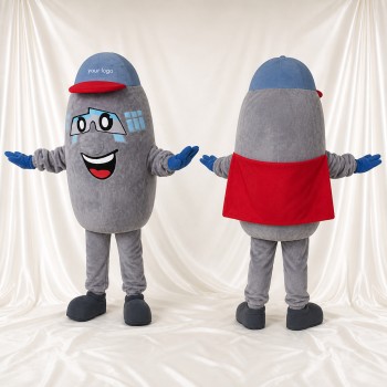 Capsule super héros Costume de mascotte intégral pour adultes Promotions
