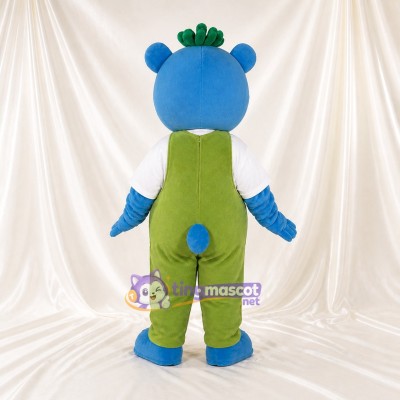 Bear Worker Mascot Costume Full Body for Adults Promotions