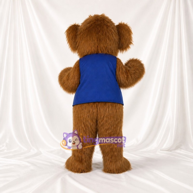Woolly Mammoth Mascot Costume Full Body for Adults School Events