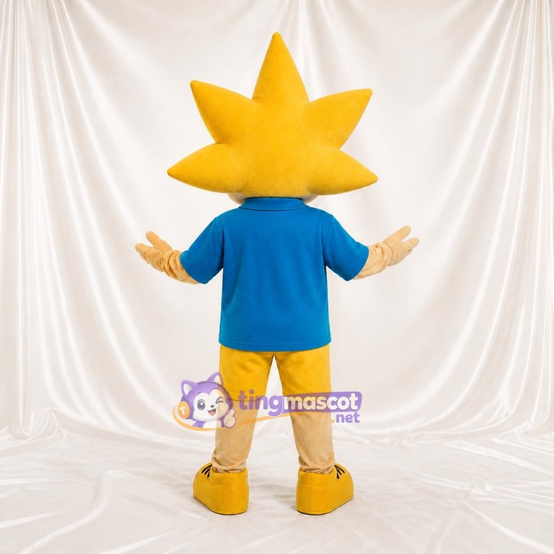 Star Boy Mascot Costume Full Body for Adults School Events