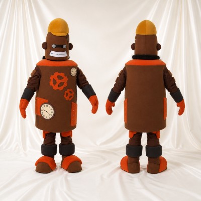 Robot Mascot Costume Full Body for Adults Promotions